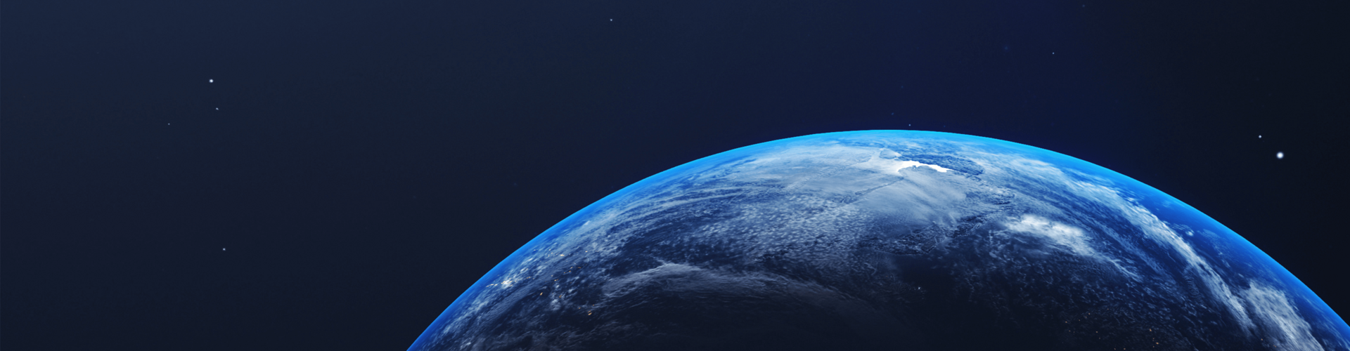 Eine Partnerschaft für nachhaltige Cybersecurity Ein Blick auf die Erde aus dem Weltall