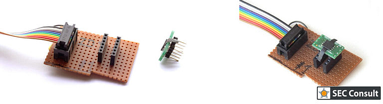 Plugin Flash Chips Hardware Detailaufnahme von Plugin Flash Chips - SEC Consult Vulnerability Lab