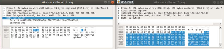 Hörmann UDP Broadcast Hörmann UDP Broadcast - SEC Consult Vulnerability Lab